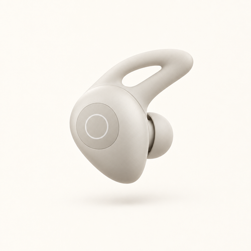 hanura. CloudPods Schlaf-Ohrhörer in Beige