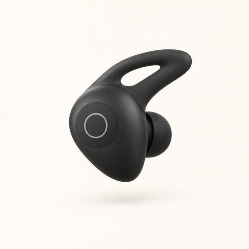 hanura. CloudPods Schlaf-Ohrhörer in Schwarz